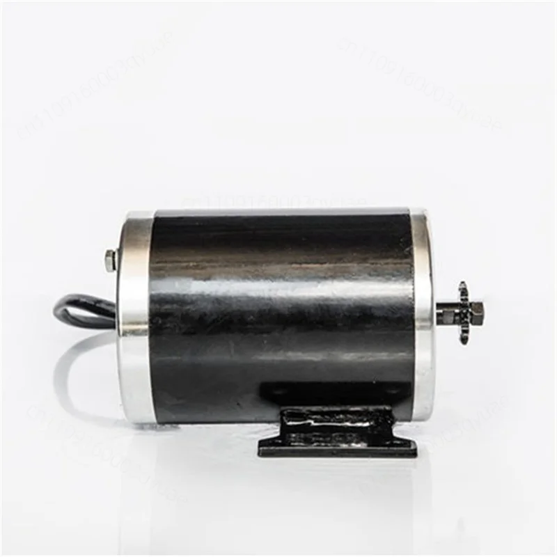 Permanent Magnet Brushed DC Motor Kit 12V‑48V 500W‑1000W with Controller Throttle for Electric Vehicles