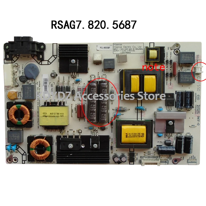 free shipping Good test power supply board for LED42K220 LED50EC290N RSAG7.820.5687/ROH