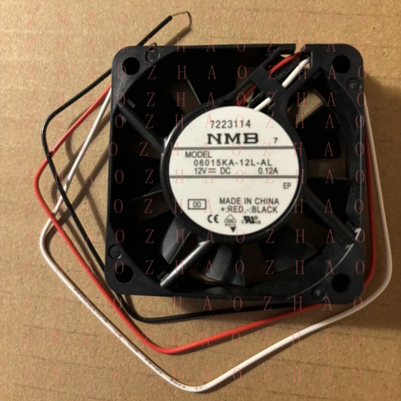 L+ 1pcs for NMB 06015KA-12L-AL Cooling Fan 2406KL-04W-B39-L00 12V 1.1W 60x60x15mm