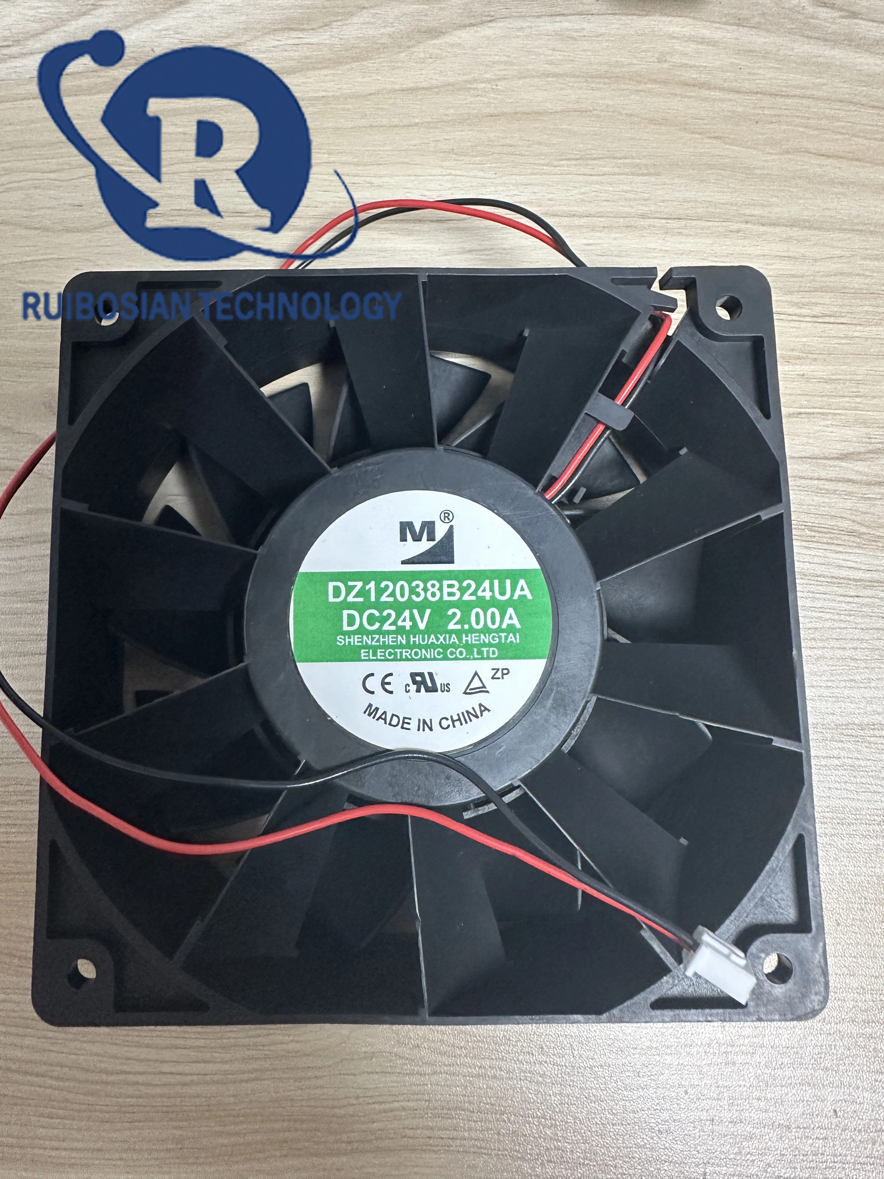 DZ12038B24UA 12038 12CM 24V 2.00A 2-wire inverter cooling fan