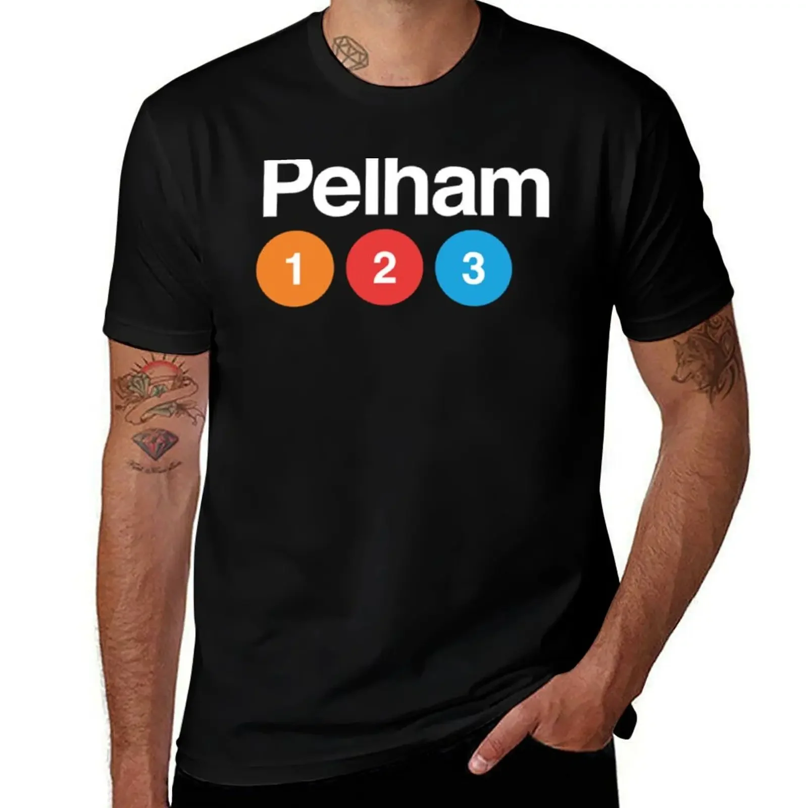 Pelham 123 T-Shirt new gifts and t-shirts anime shirt summer top designer t shirt men