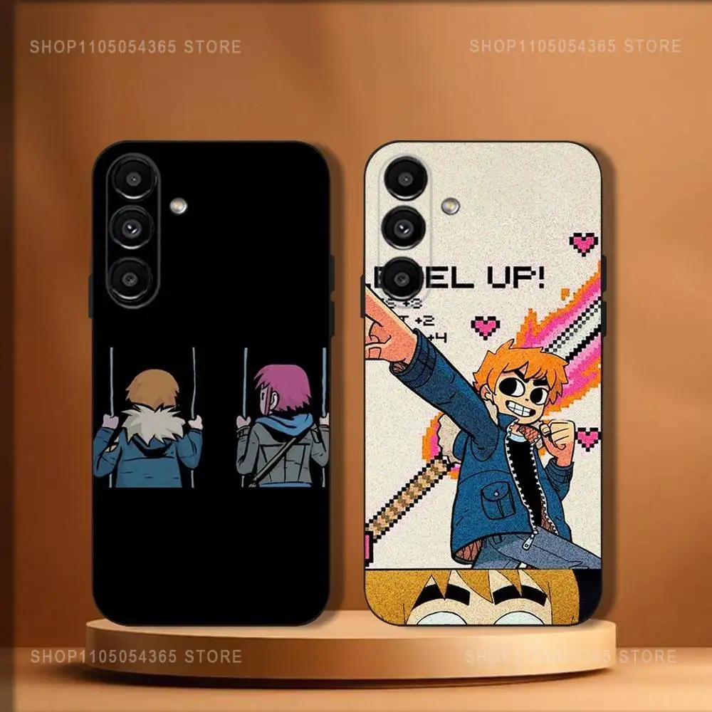 

S-Scotts P-Pilgrim Phone Case For Samsung Galaxy A20,A21s,A22,A31,A32,A52,A53,A72,73,A80 Soft Black Cover