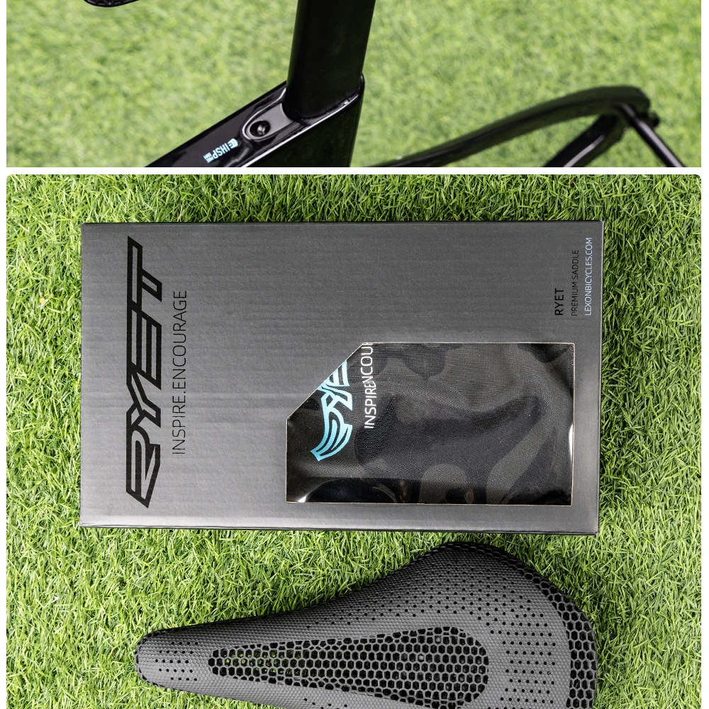 2026RYET Ultra Vollcarbon 3D-Gedruckter Fahrradsattel 145mm 205g 7*9 Hochmodul-Carbonfaser-Basis MTB Mountainbike-Sitz Teile – Detail 31