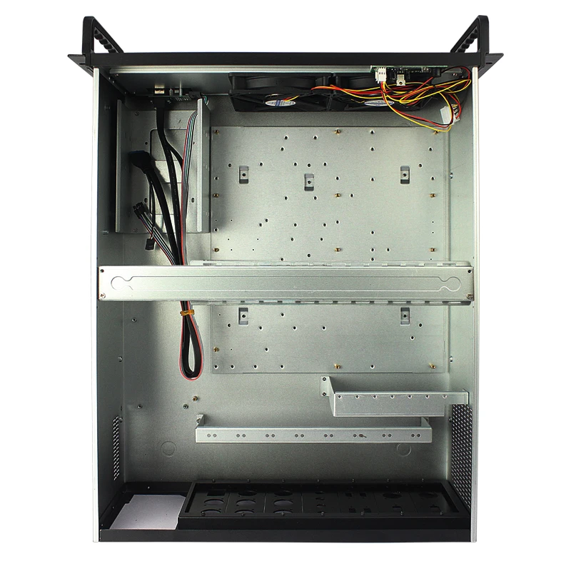 

4U ATX полнобашенный корпус видеосервера с большим экраном, управление вещанием, специальный промышленный мультимедийный встроенный запас без редактирования