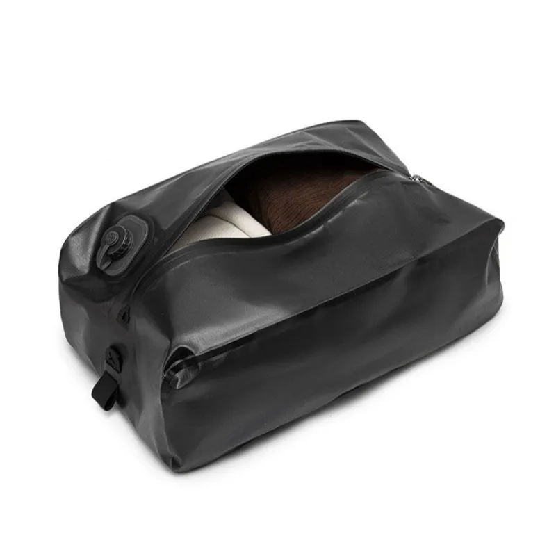 1PC Built-in Pump Vacuum Storage Bag, Reusable Travel Space Saver with USB-C Electric Pump for Carry-On Luggage Backpack