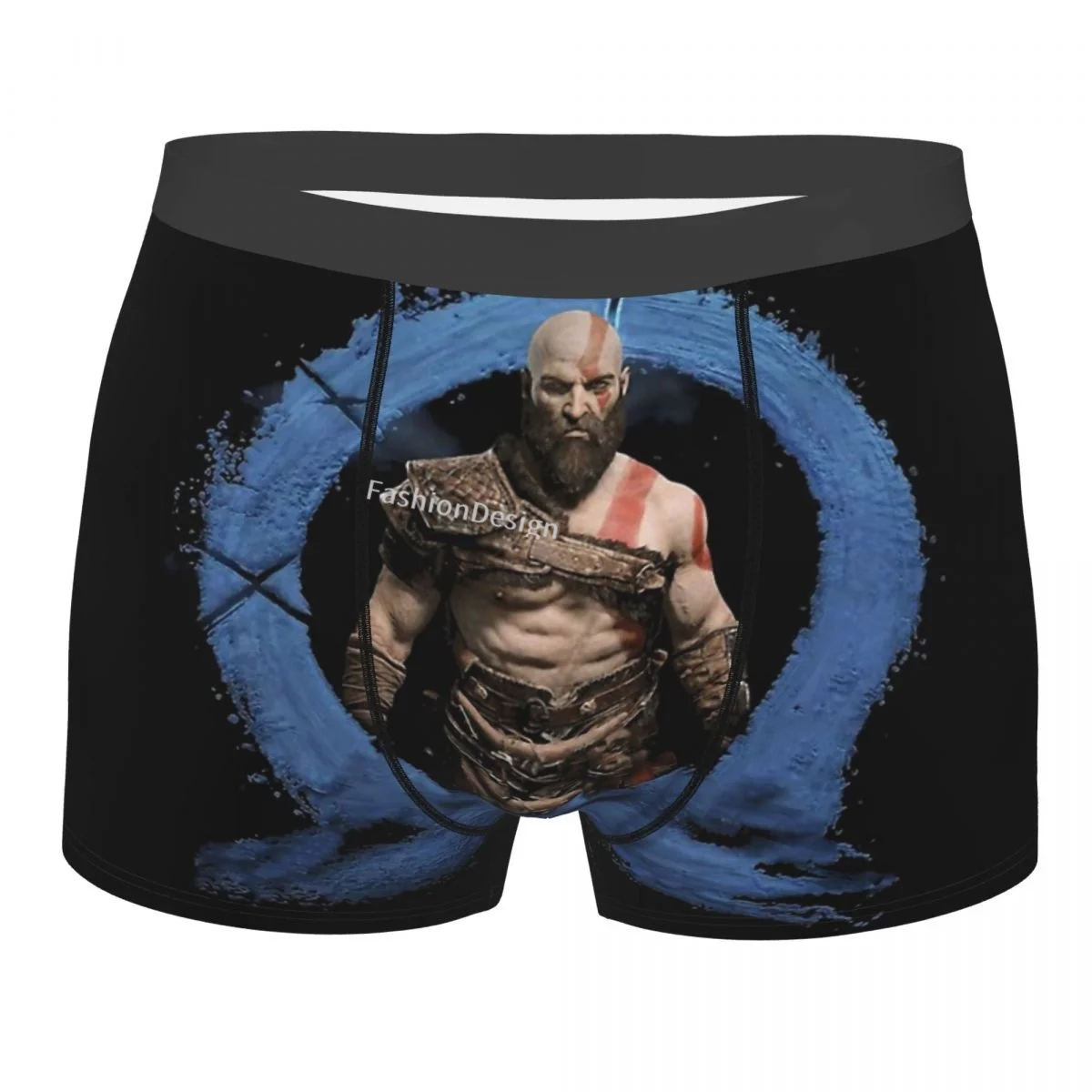 

God of War Athena Game Ragnarok Underpants Breathbale Panties Men's Underwear Comfortable Shorts Boxer Briefs