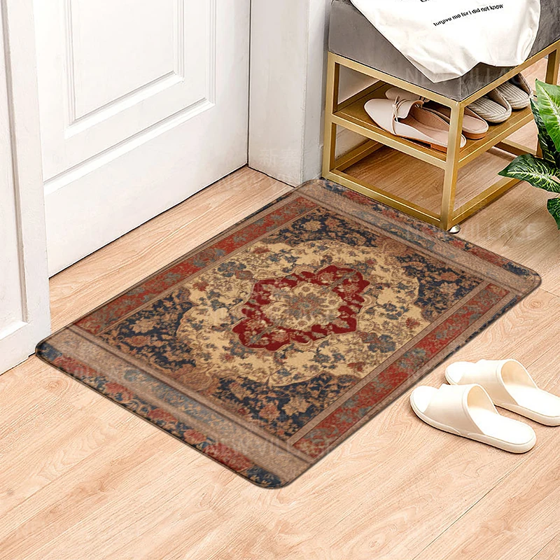 House entrance carpet Home door mat Modern Nordic style Room Bath Foot bathroom non-slip Kitchen water absorption rugs Abstract