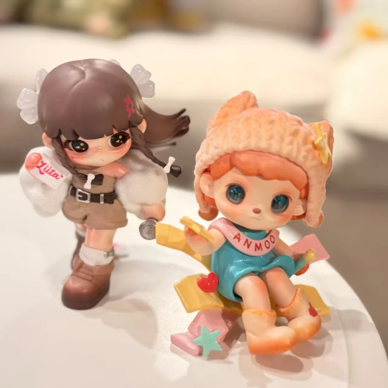 

Оригинальные куклы Kawai, новая серия All Star, звуковая волна, Fission Mystery Box, жизненная сила, производитель певца, модель Anmoo, орнамент ручной работы