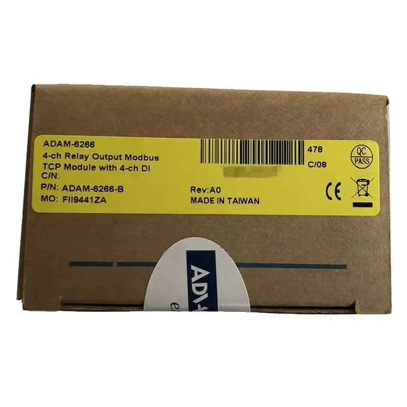 ADAM-6266 Modbus TCP 4 Channel Relay Output Module DI Industrial Automation Control Unit for PLC System Integration