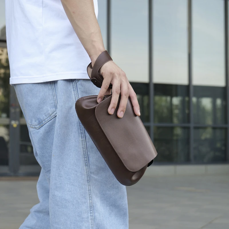 

Винтажные мужские клатчи, поясная сумка высшего качества, мягкая искусственная кожа, мужской кошелек, маленькая сумка для денег, сумка для телефона, роскошный дизайн, мужская Bolsa