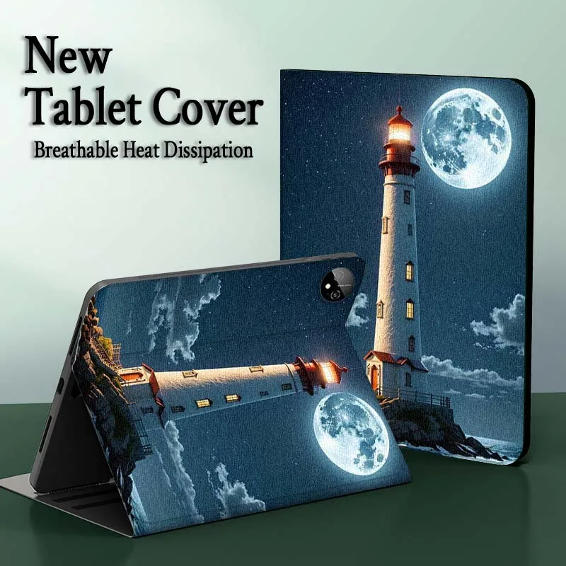 

Scenery Lighthouse Art For Huawei MediaPad 3 12 Air SE M6 M5 Lite Pro 10.4 10.8 11 11.5 12.6 13.2 Inch 5G Tablet Case