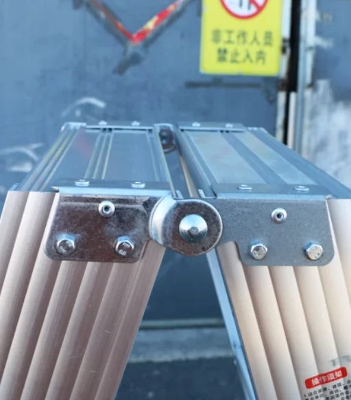 Modern Design Double-Sided Aluminum Folding Step Ladder Telescopic and Combination Structure