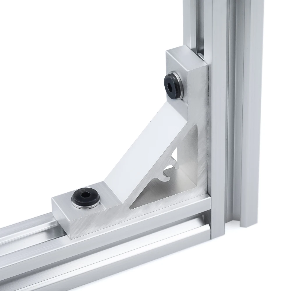 4Pcs/Lot 90 Degree 2020 3030 4040 4545 5050 6060 8080 Corner Angle Bracket Corner Connection Joint for Aluminum Profile view 3