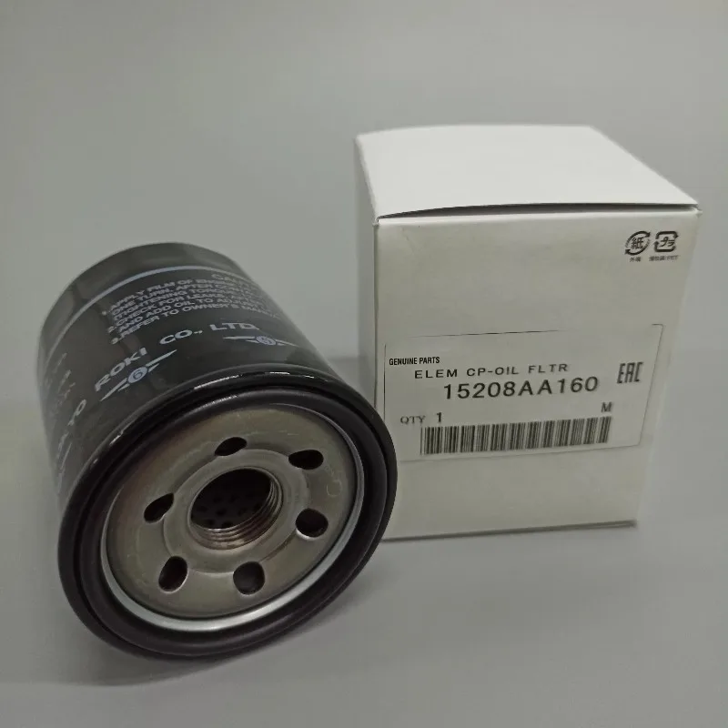 Genuine 15208AA160 Engine Oil Filter for Subaru Forester Outback Legacy XV