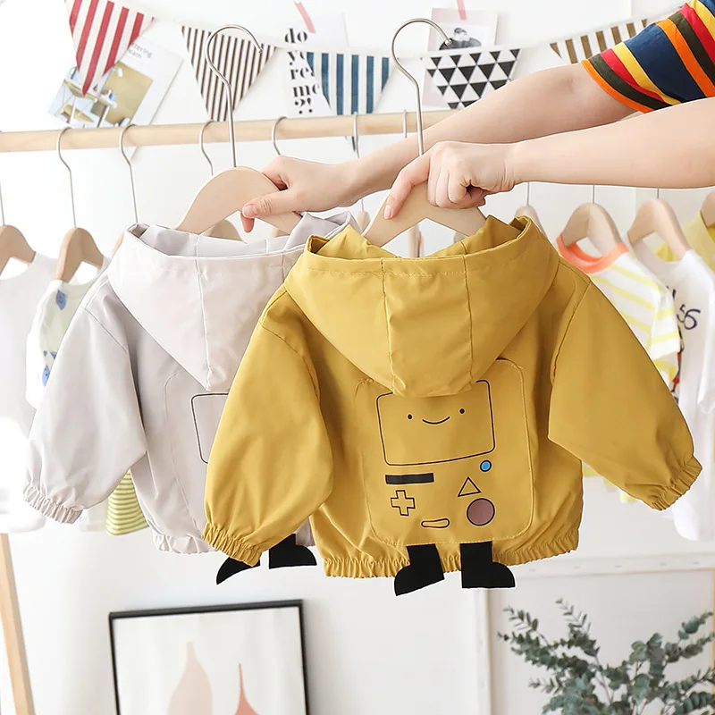 

Boys' Coat Spring and Autumn2025Children's Korean-Style Autumn Clothes