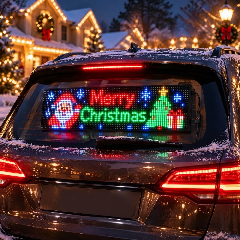 Smart RGBIC LED Net Lights Flexible Waterproof LED Matrix Pixel Panel App Control Music Sync Smart LED Lights Party