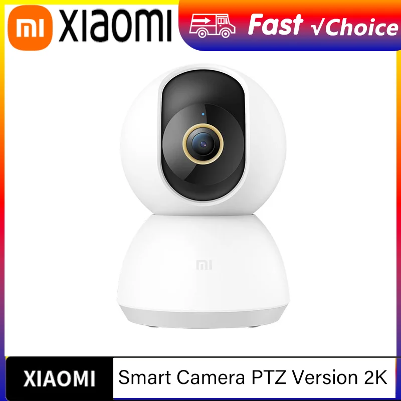 NEW Xiaomi Smart Camera 2K 1296P HD 360° Angle Indoor Baby Security Monitor WIFI Night Webcam Video IP Camera Mi Smart Home-CN