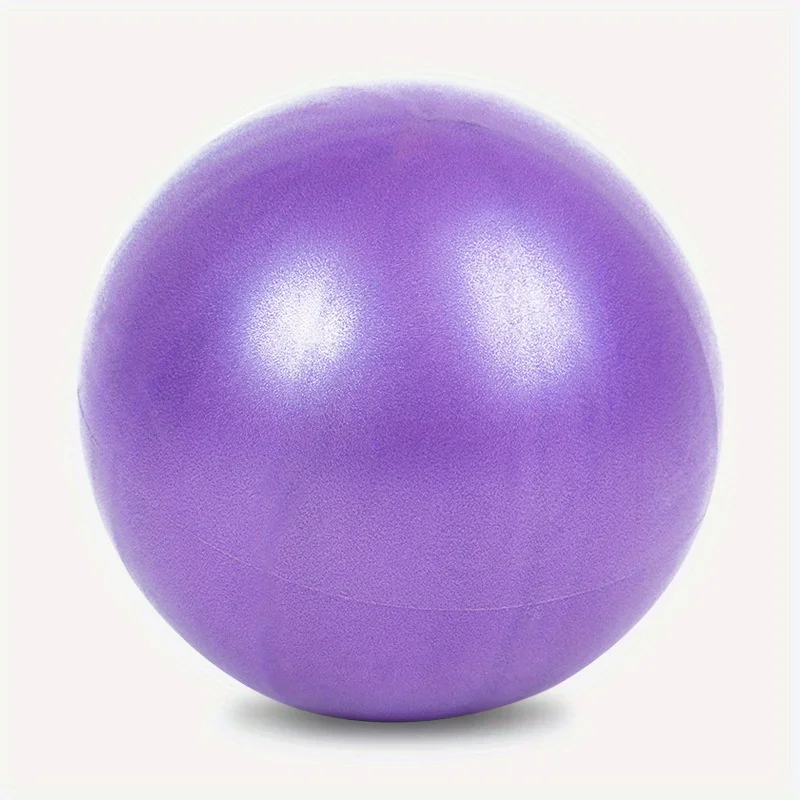 Mini Fitness Pilates Yoga Ball, Stability Training, Physical Therapy and Balance Improvement, with Inflatable Straw