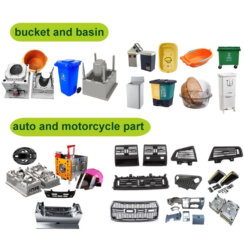 CR Stampo Accessori per casco moto Stampo in plastica Parte moto Fabbrica di plastica