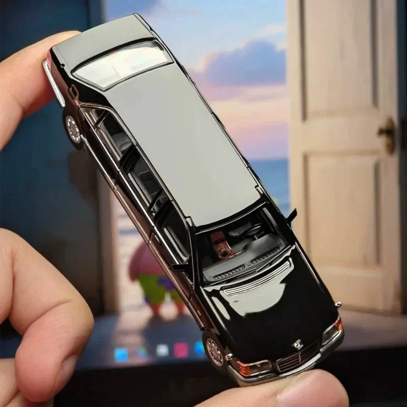 

WTX 1:64 S-class W140 Alloy Car Model Ornament Souvenir Display Collection Hobby Gift
