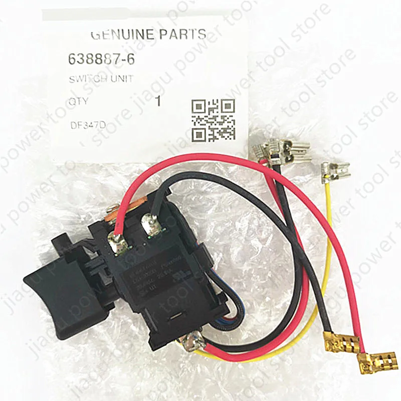 Switch 638887-6 Replace For Makita HP457D DF457D HP347D DDF347 HP457 DF347DWE