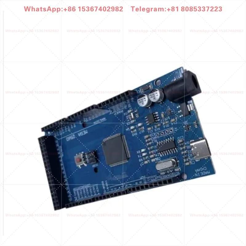 Carte de développement open source MEGA2560 R3 améliorée avec CH340G et câble de données