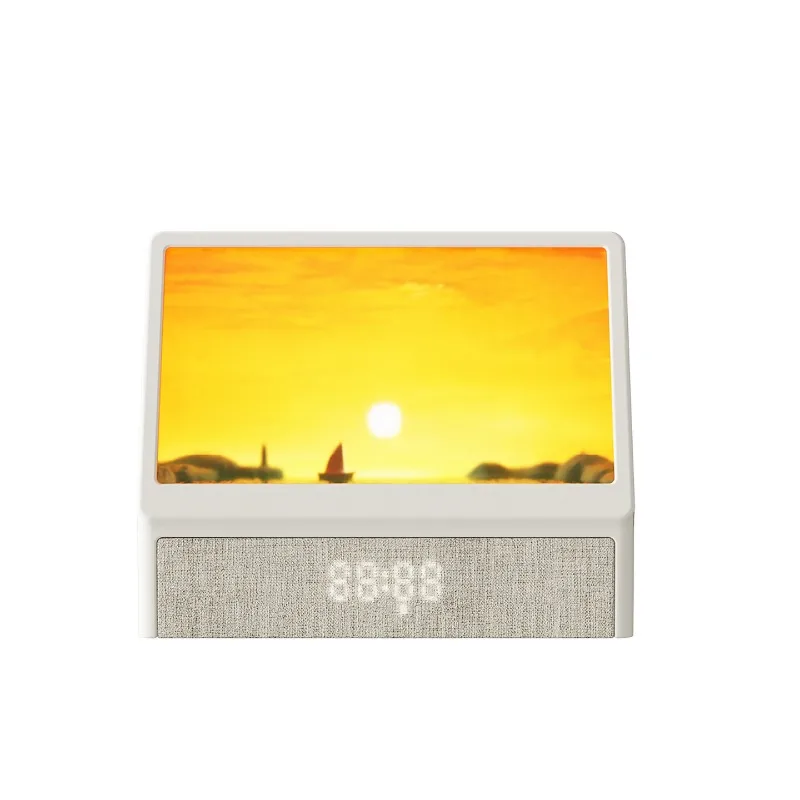 Early bird wake-up simulated sunrise wake-up light, bedside night light