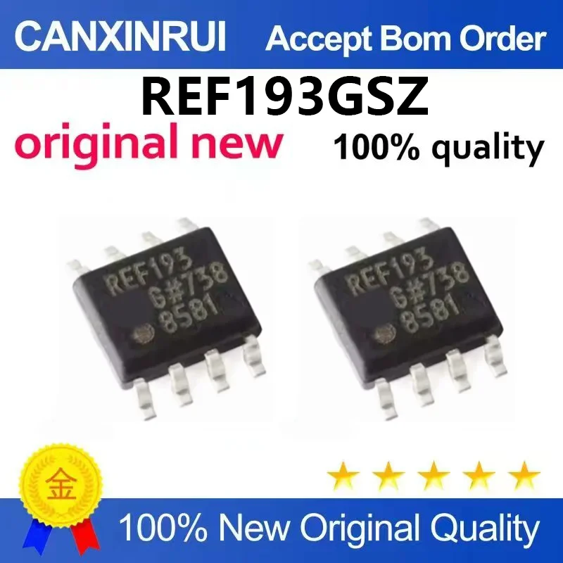 （5pcs-100pcs）New original stock REF193GSZ REF193G REF193 patch SOP-8 precision reference voltage