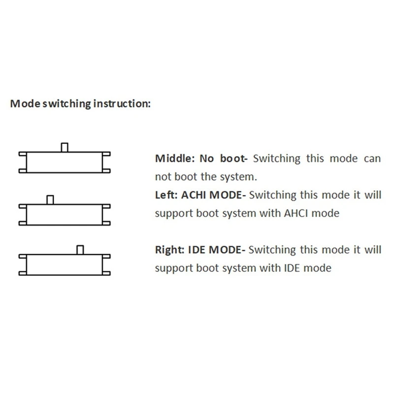 PCI-E To 6-Port SATA3.0 Expansion Card X1 Desktop Server Native AHCI Does Not Support Raid Arrays
