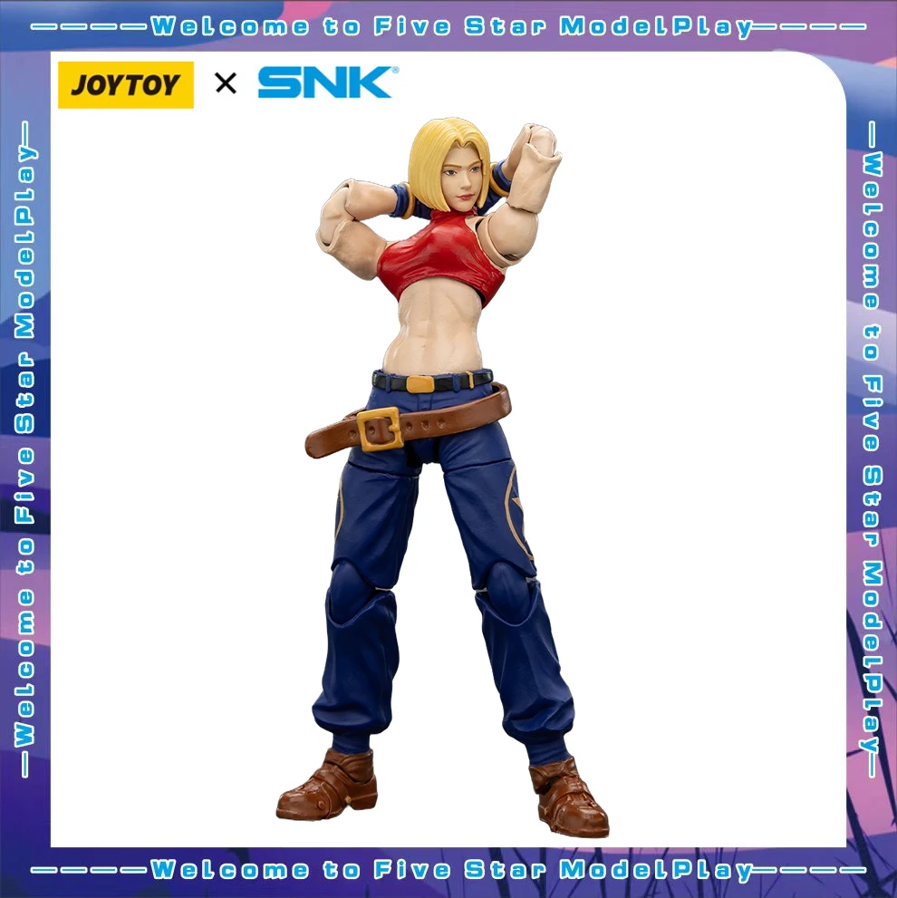 

【FS】Фигурка JOYTOY в масштабе 1/18 King of Fighters 98 Ultimate Battle Blue Mary, модель, игрушка, подарок