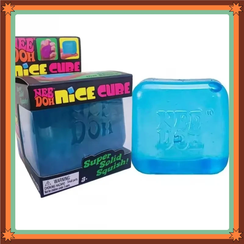 Juguete Antiestrés de Gelatina Suave Nee Doh Jellyfish & Cube, Juguete Sensorial NeeDoh para Niños y Adultos, Tendencia 2026