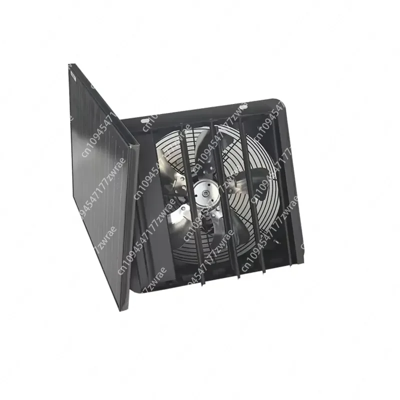 China Manufacturer Vent Goods Super Air15V Brushless Solar Wall Mount Kitchen and Bathroom Exhaust Fan DC Motor
