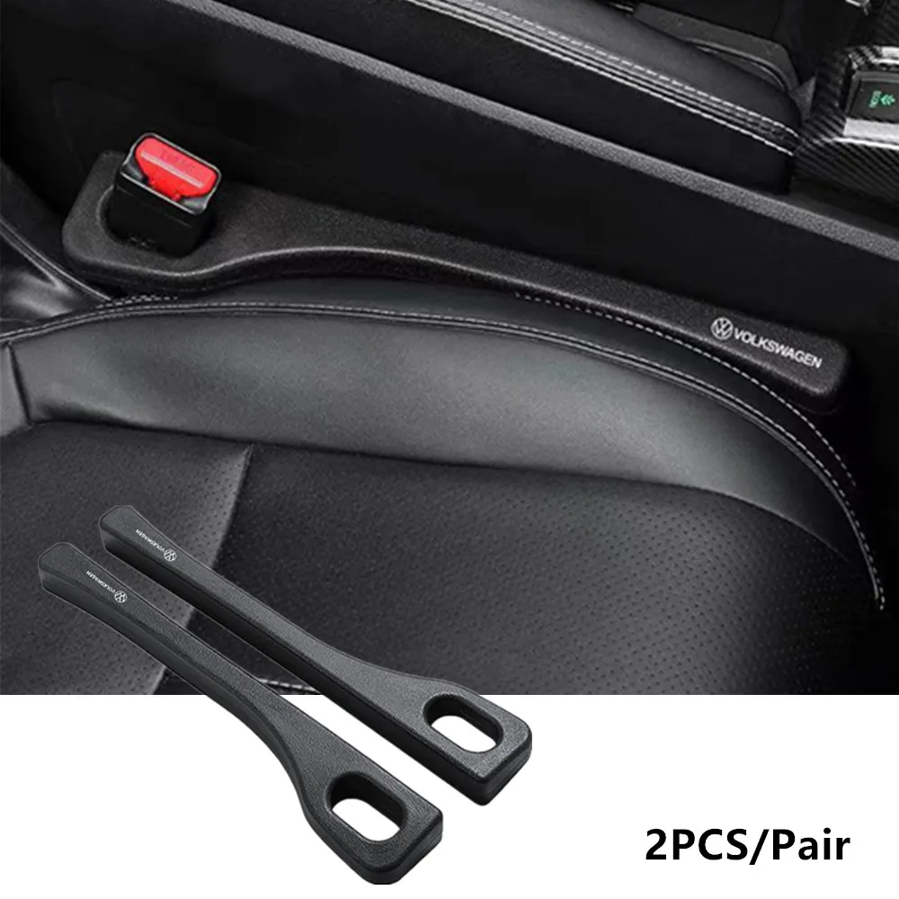 

Cup Holders 2PCS Car Seat Gap Filler Leak-proof Filling Strip For VW Volkswagen Golf Polo Passat Touran Jetta Accessories Sticke