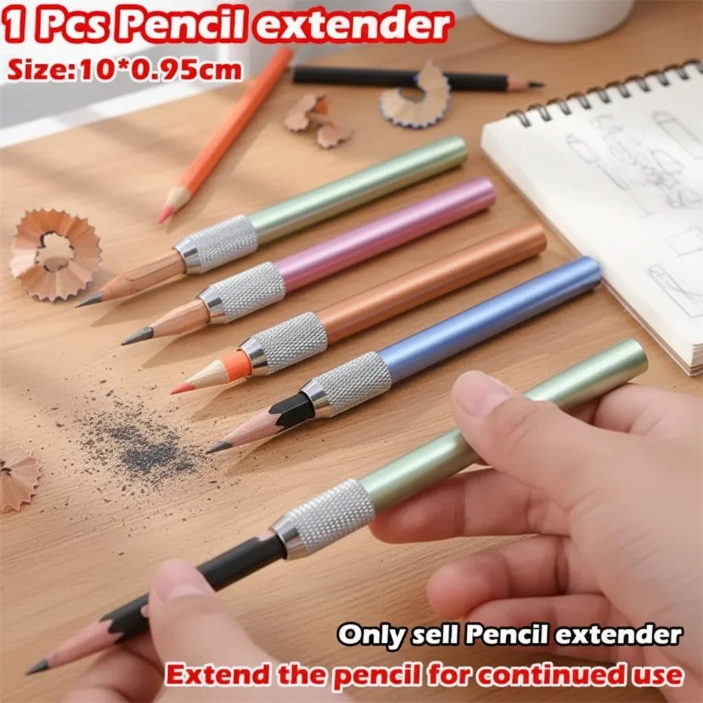 Pencil Extender Holder for School Office Stationery Supplies Art Tool 1 Piece