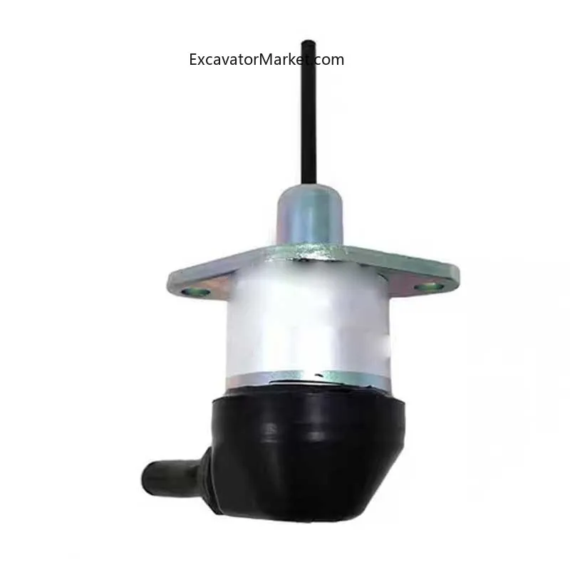 For excavator Excavator accessories for KUBOTA engine stall switch flameout solenoid valve 17208-60015