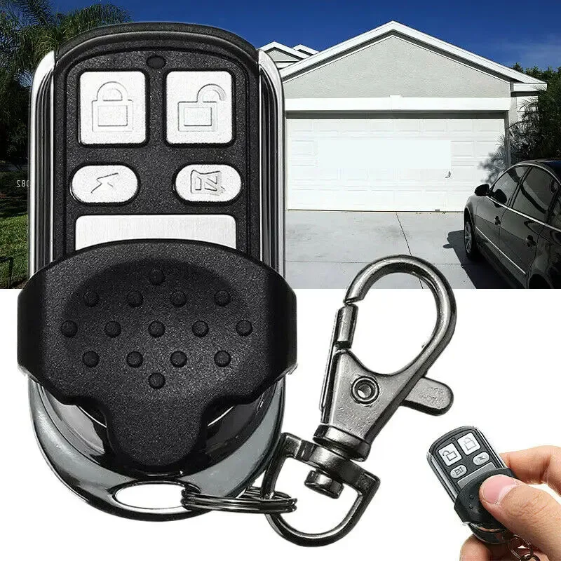 Remote Control Switch 315/433Mhz Four Keys RF Transmitter Controller Black