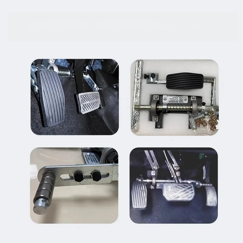 The Left Accelerator Pedal of  Car Is Changed To The Left Modified Part