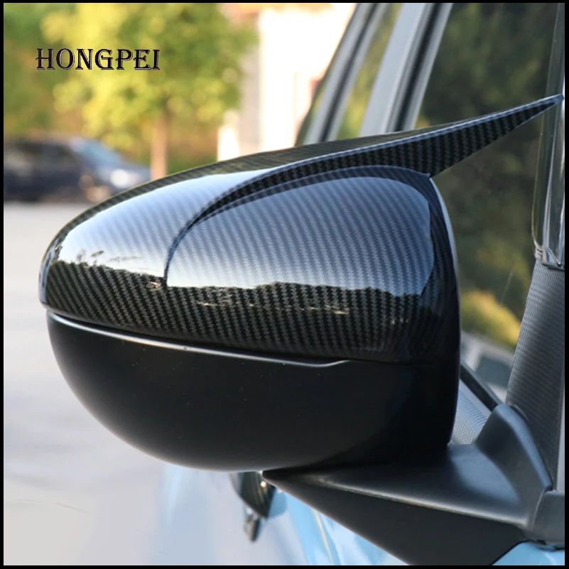 اكسسوارات السيارات مرآة الرؤية الخلفية غطاء الجانب الجناح مرآة الرؤية الخلفية يغطي الكسوة لهوندا صالح جاز GR 2020 2021 قطع غيار السيارات التصميم