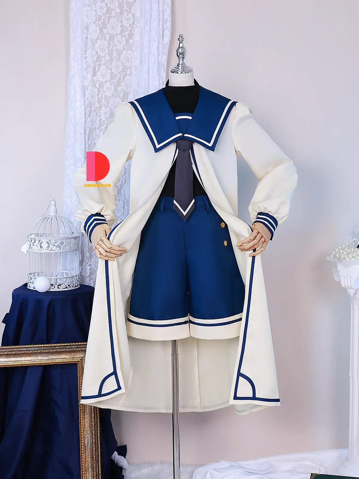 Black Butler Ciel Phantomhive Cosplay Costume Set Scallop Suit Wig Cloak Performance Dress High Quality Outfit Halloween Party