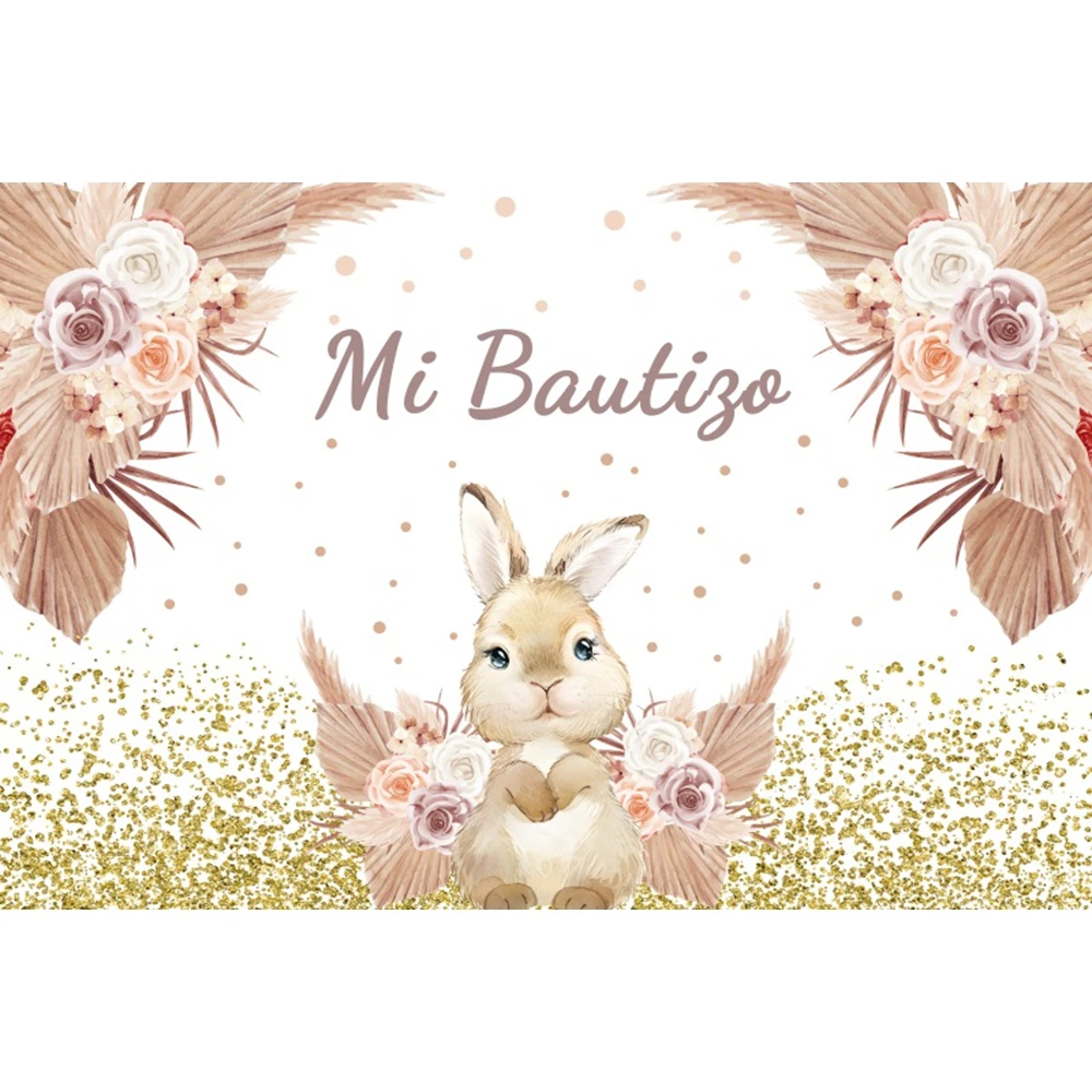 Girl Boy Holy Communion Backdrop My First Communion Baptism Cross Grail God Bless Baby Shower Birthday Photography Background
