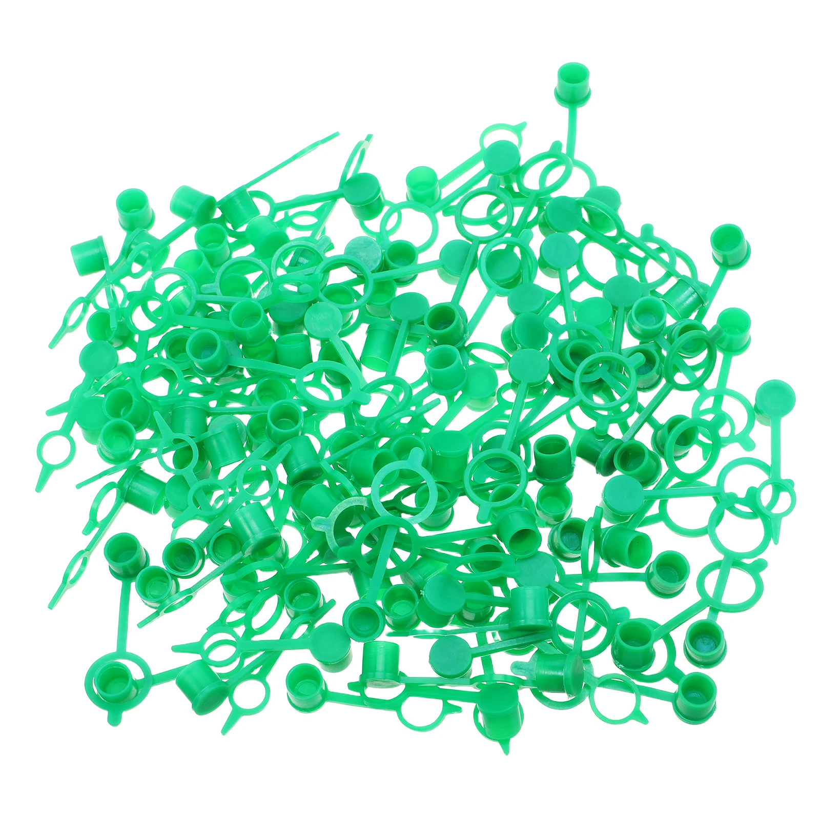 

150 pcs Green Oil Fitting Dustproof Caps Grease Cover Plastic Material Anti Slip Long Term Protection Stylish Practical Easy