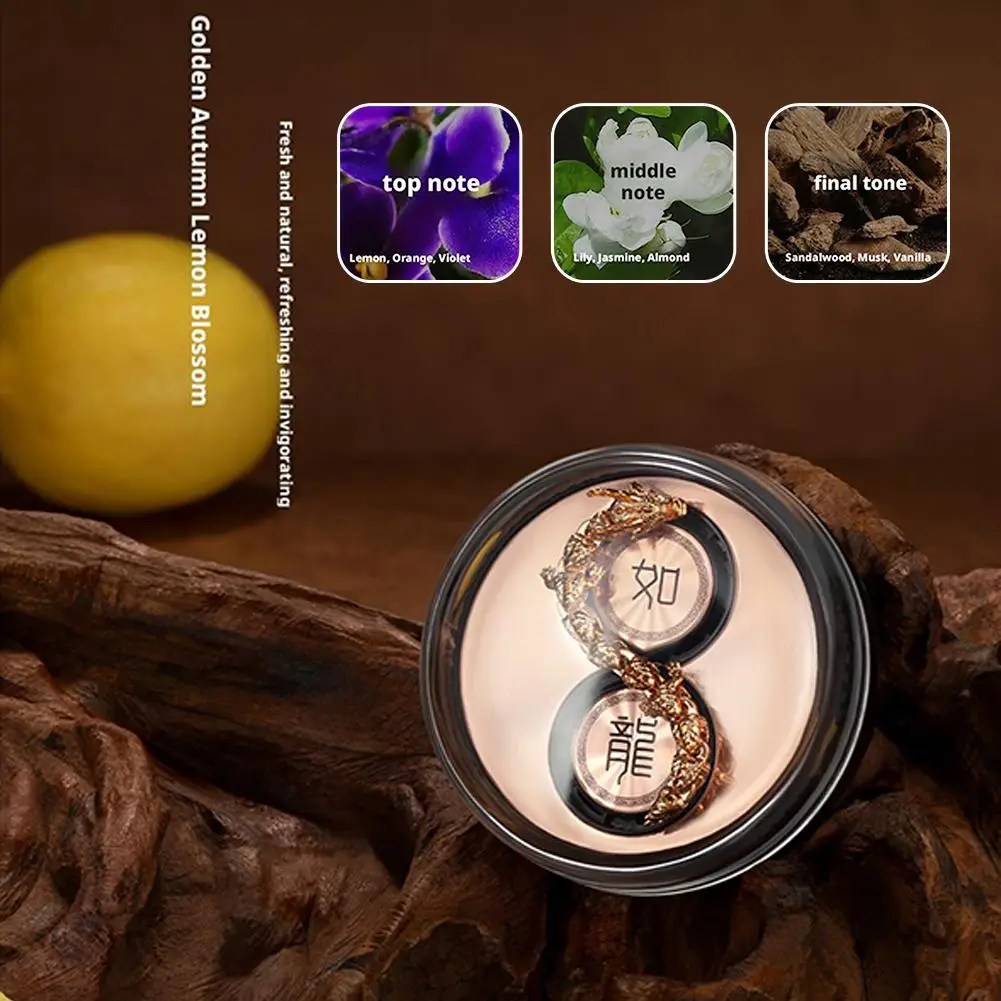 

Dragon Elegantly Rotate Car Aromatherapy Ornaments 360° Rotating Car Interior Freshener Perfume Air Outlet Decor Accessories