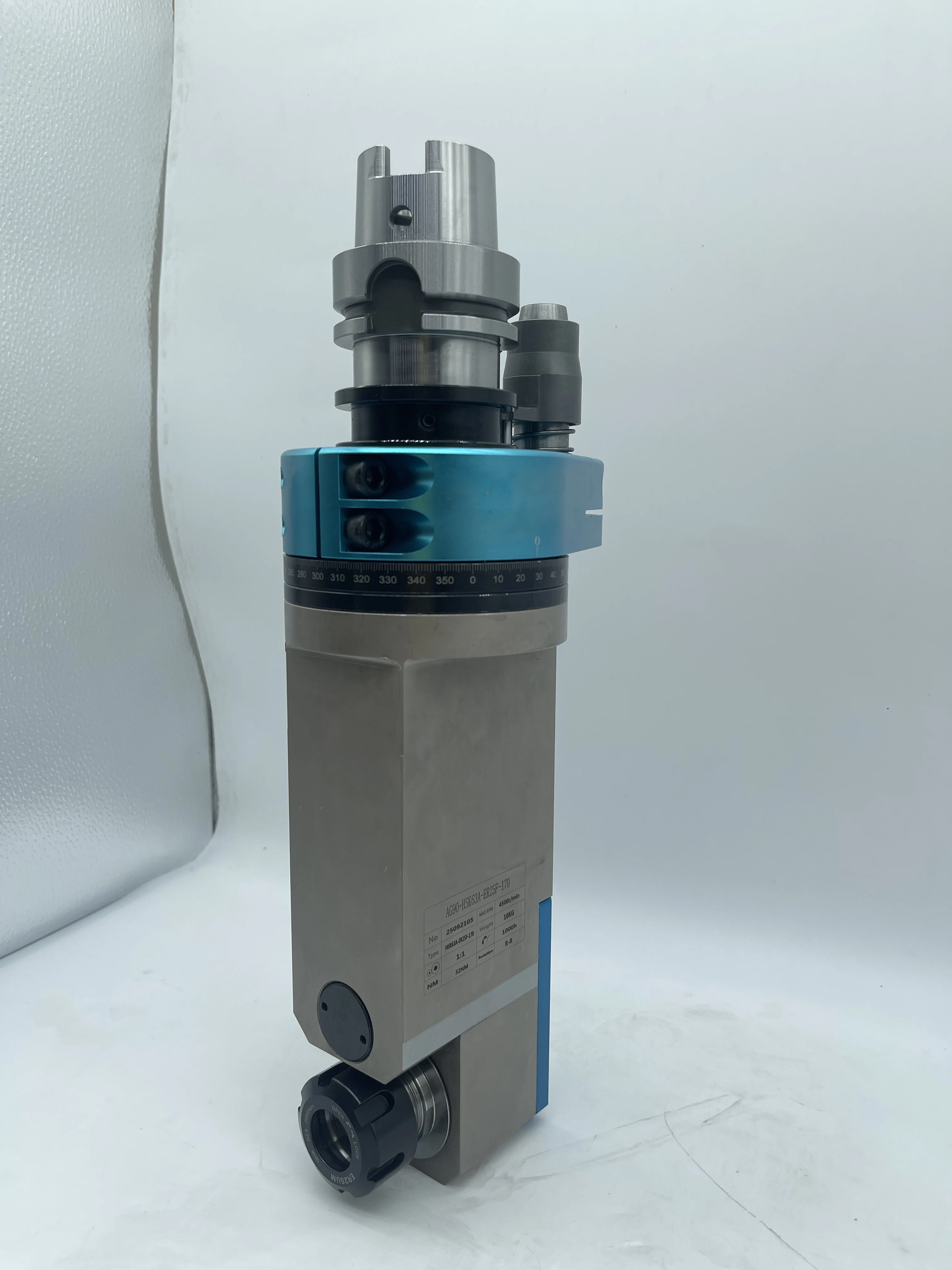 

2026 hot saleHSK63A HSK100A - ER25 Angle Head Horizontal Milling Head Side Milling Head