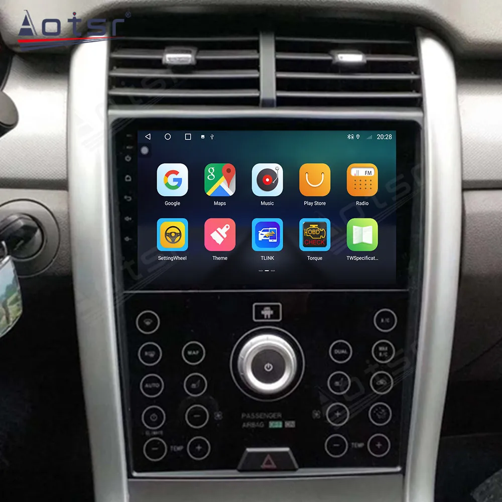 Android 12 Car Multimedia Radio Player Stereo Carplay For Ford Edge GPS Navi Autoradio Head Unit