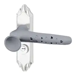 Silicone door handle cover Anti-Collision Door Knob Handle Protector For flat square door handle Anti-static safety door handle