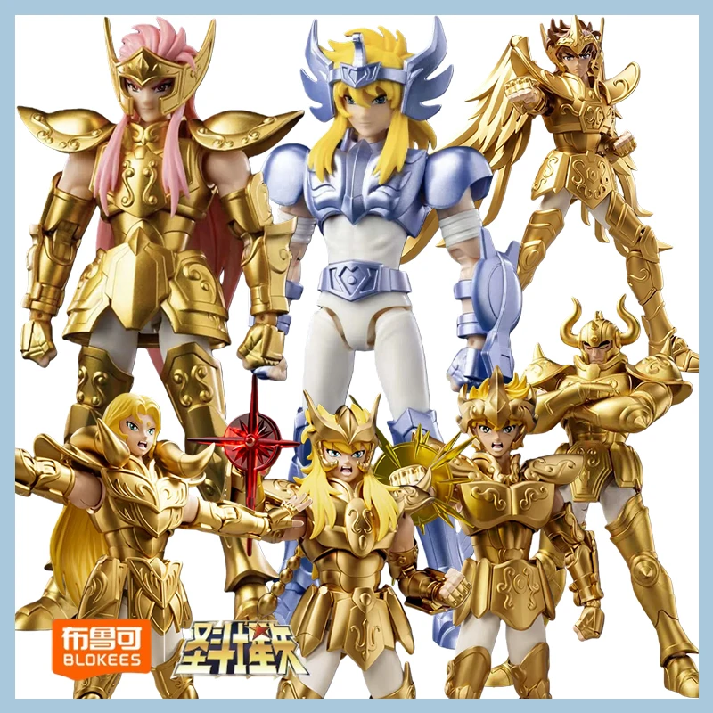

В наличии Blokees Original Cygnus Huoga Saint Seiya Фигурка Игрушка Водолей Камис Чемпион Класс Сборка Модель Комплект Кукла Подарок