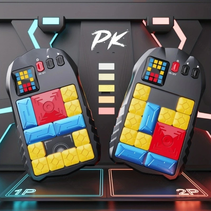 Gioco puzzle scorrevole elettrico con rilevamento della risoluzione automatica 7 livelli logici Giocattolo per per