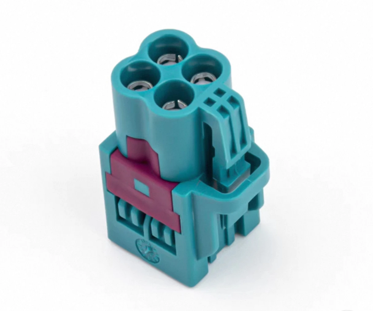 Car connector female four-in-one Z-type straight female connector for GPS car use