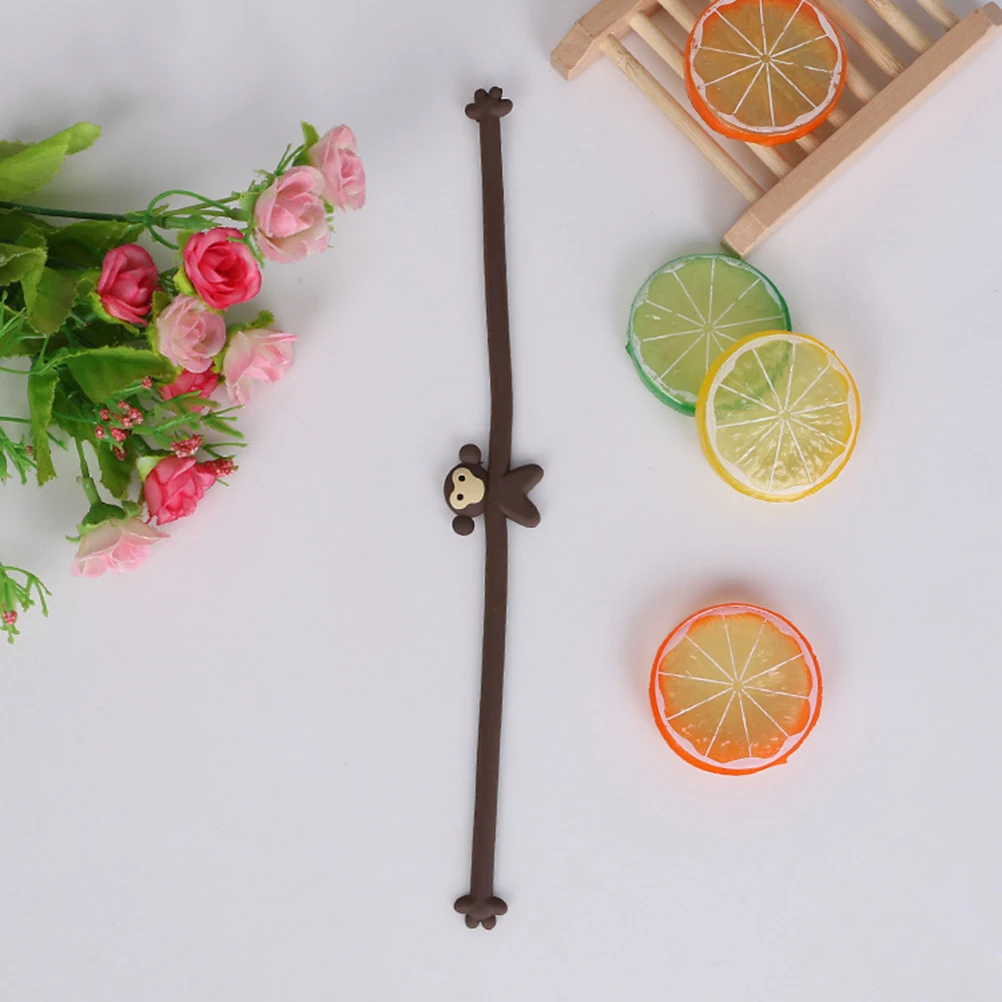 

8 pcs Shape Cable Organizers Cartoon Cord Headset Winders Ties Winder Ties For Cellphone Computer Cables Headset Management