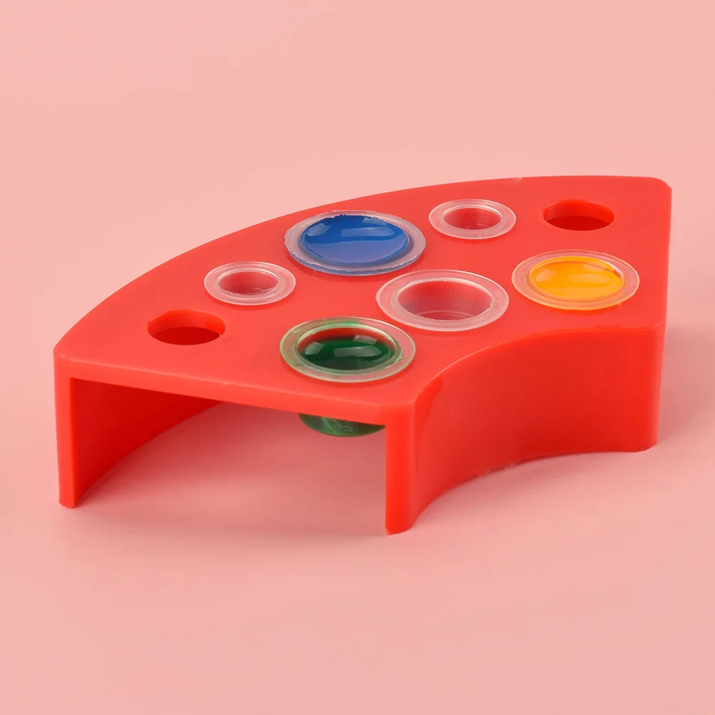 

2Pcs Tattoos Ink Cup Holder Durable Plastic Pigment Bracket Professional Salon Color Cup Rack Tattoo Supplies Organizer